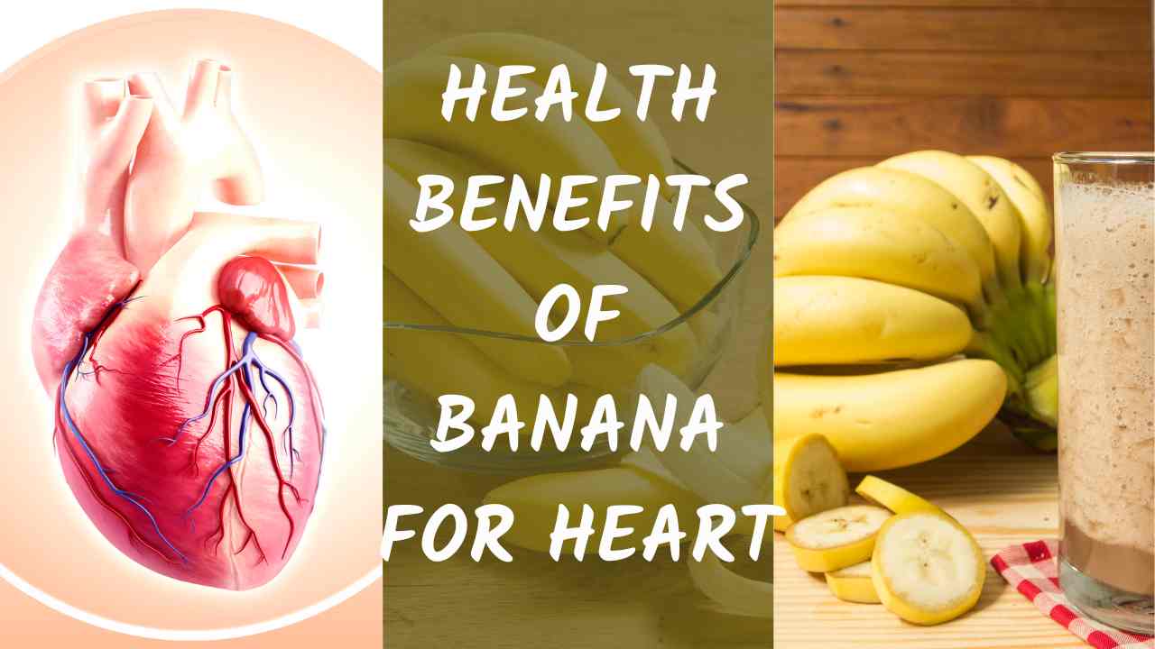 image showing benefits of banana for heart