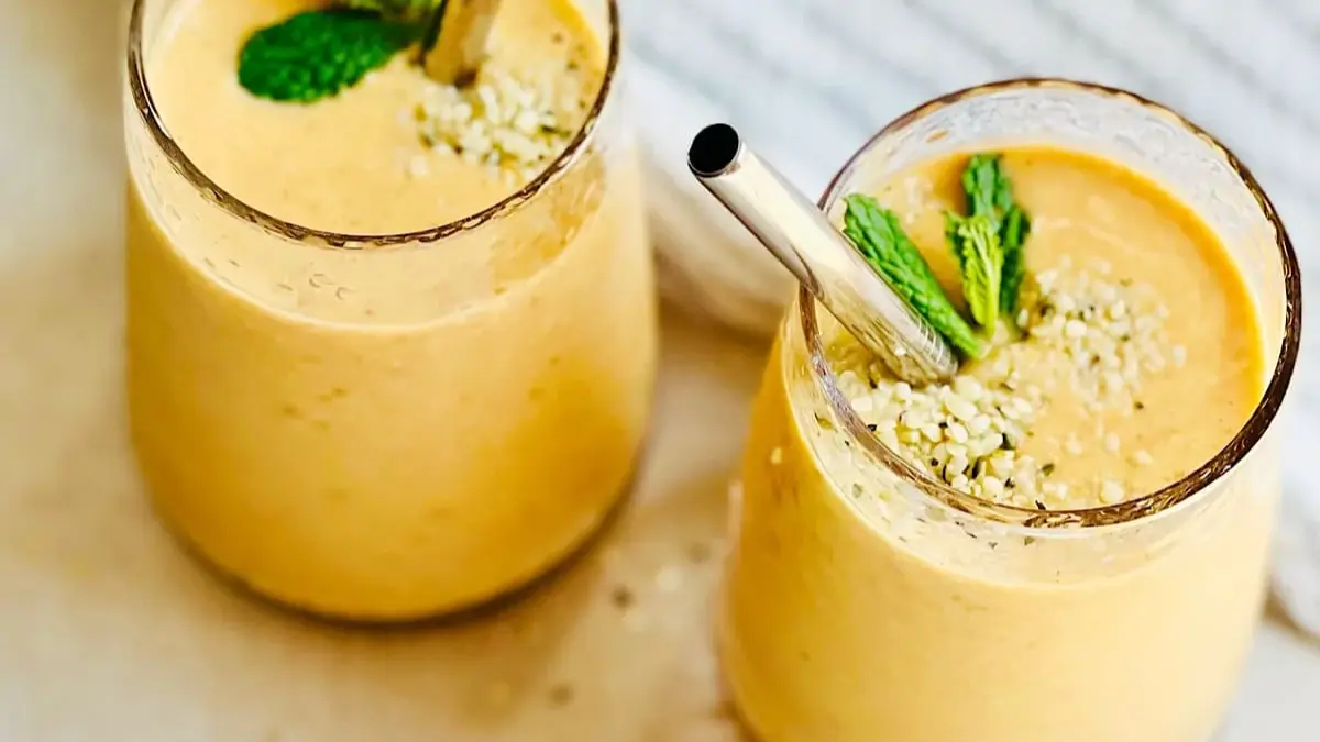 Image showing Banana Turmeric Smoothie