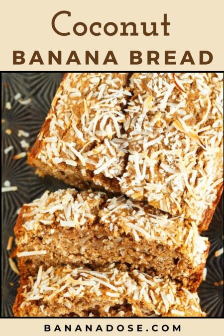 image showing Coconut Banana Bread Recipe
