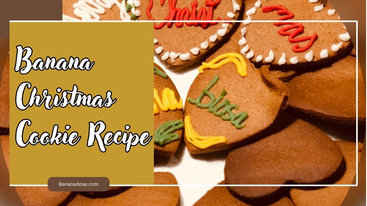 Image showing Banana Christmas Cookie Recipe