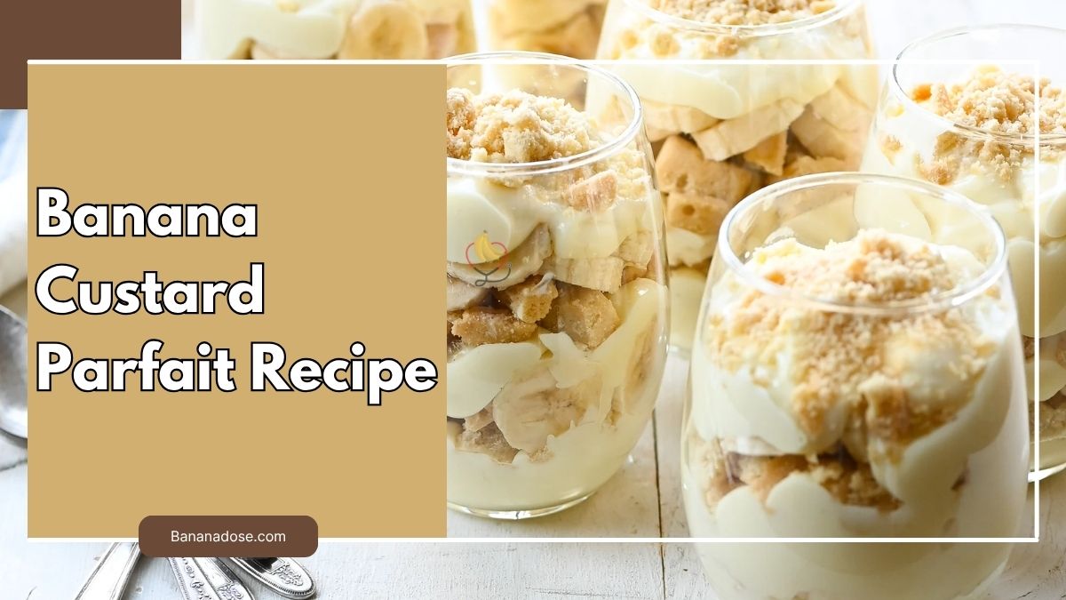 Image showing Banana Custard Parfait Recipe