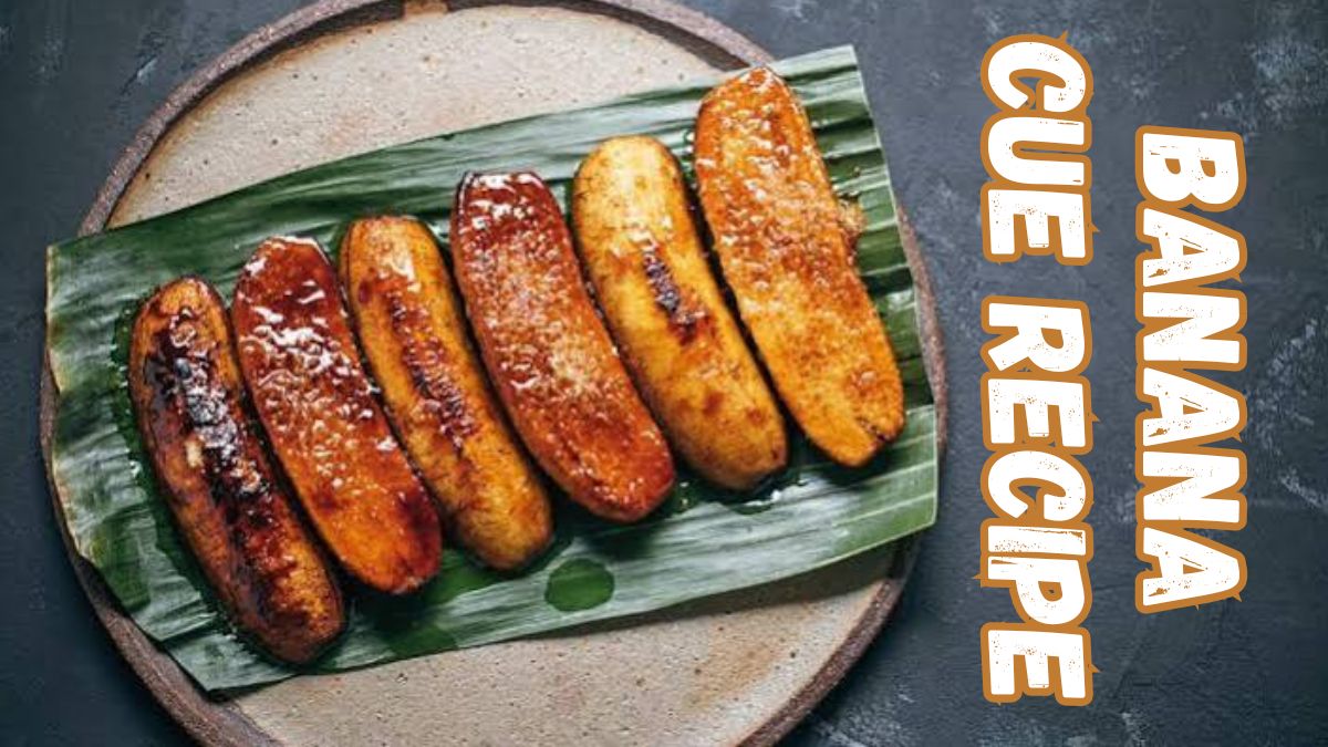 Banana Cue Recipe made with caramelized saba bananas and brown sugar